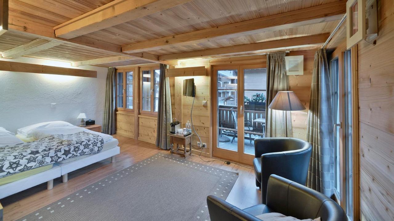 Hotel Restaurant Les Lilas Les Diablerets Exterior foto